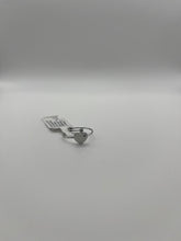 Anello regolabile con Cuore Argento