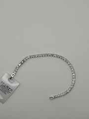Bracciale tennis bianco