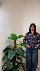 Camicia a Quadri Blu – Vestibilità Over, Calda e Versatile