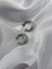 Orecchini a tre cerchi