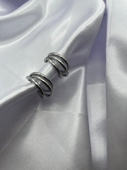 Orecchini a tre cerchi