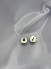 Orecchini bottone
