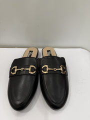 Sabot nero con dorato