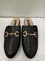 Sabot nero con dorato