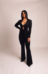 Tuta con dettaglio Dorato