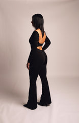 Tuta con scollo Quadrato