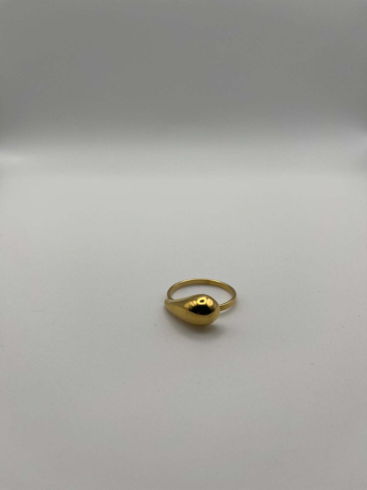 Anello Goccia Dorato