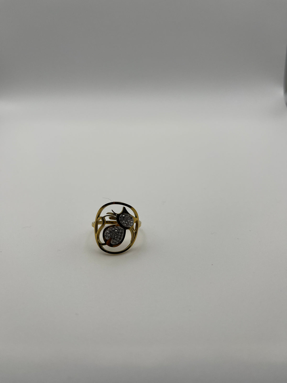 Anello regolabile con Gatto