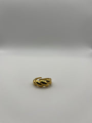 Anello regolabile Corona Dorato
