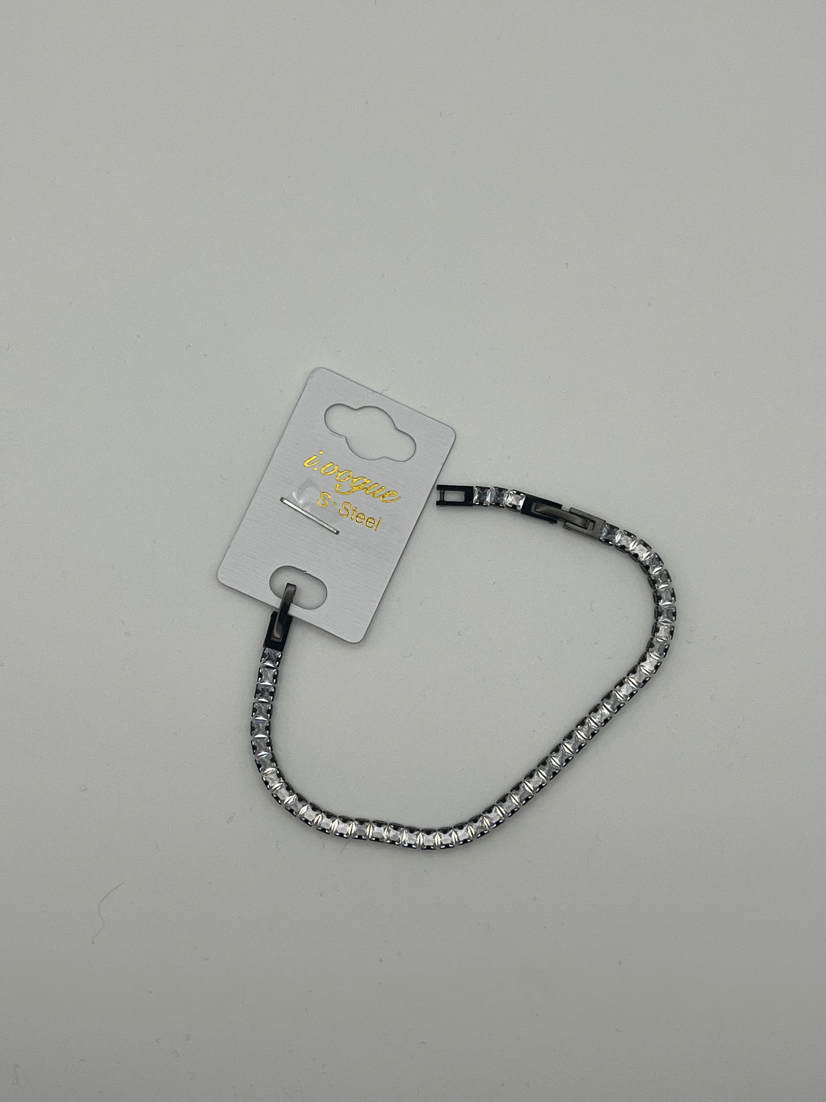 Bracciale tennis bianco