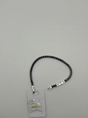 Bracciale tennis nero