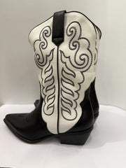 Camperos bianco/nero