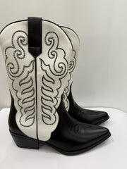 Camperos bianco/nero