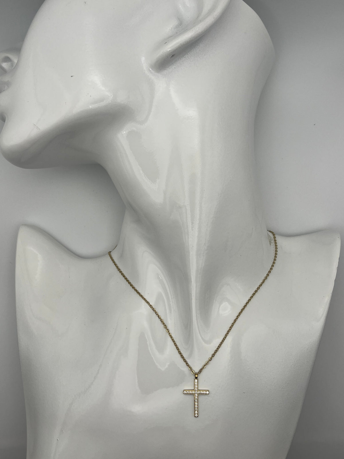 Collana Croce Dorata