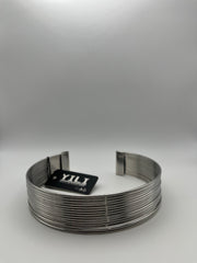 Collana rigida Musa Argento