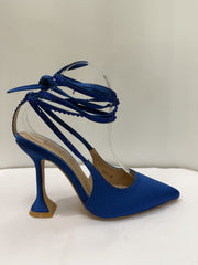 Tacco alla schiava blu royal