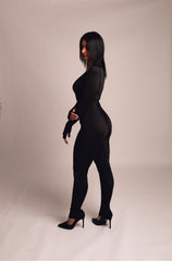 Tuta intera scollo a V